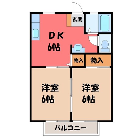 鶴田駅 徒歩7分 1階の物件間取画像